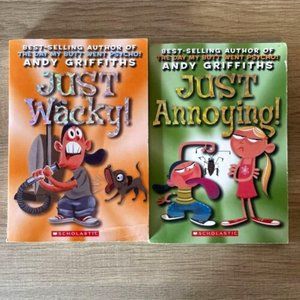 Lot of Just Wacky! & Just Annoying! Paperbacks from the JUST Series